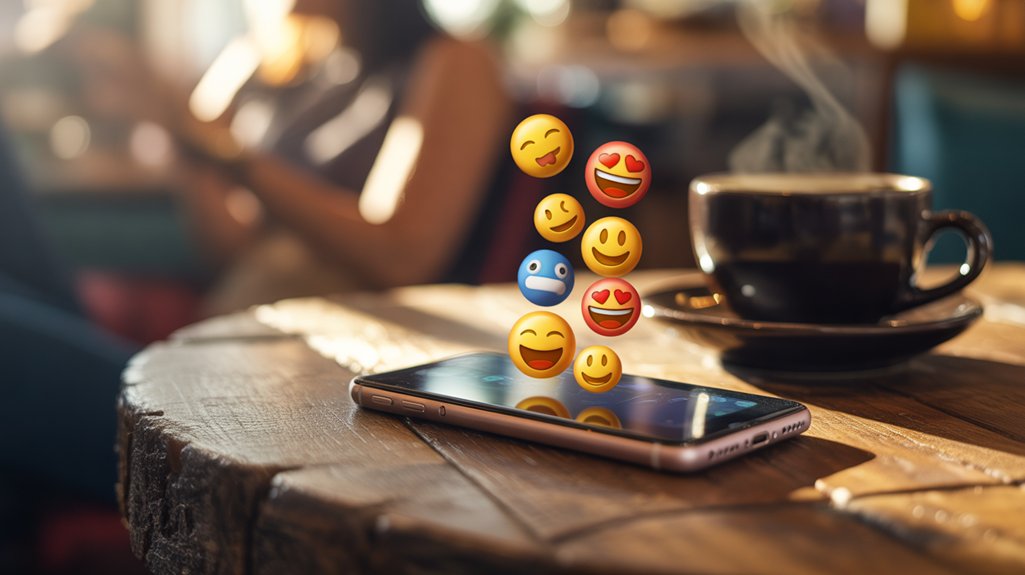 emoji usage signifies communication mood