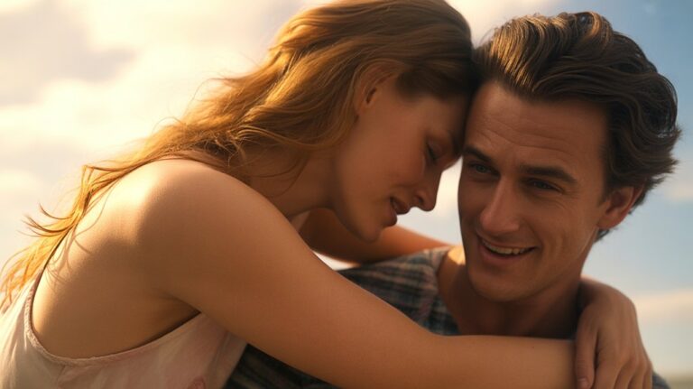 flirting or seeking closeness