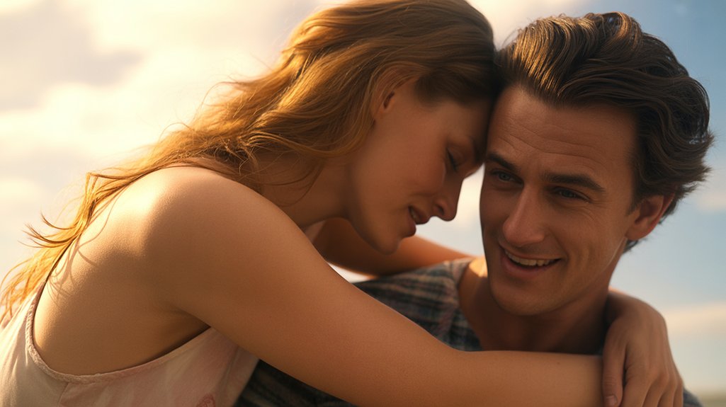 flirting or seeking closeness